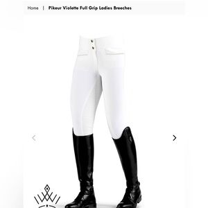 Brand New w/ tags!  Pikeur Violette full grip breeches - 28R